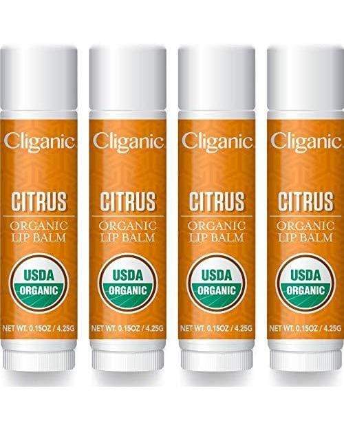 Cliganic Organic Lip Balm 6-Count Set Only $6.49 Shipped on   (Regularly $12)