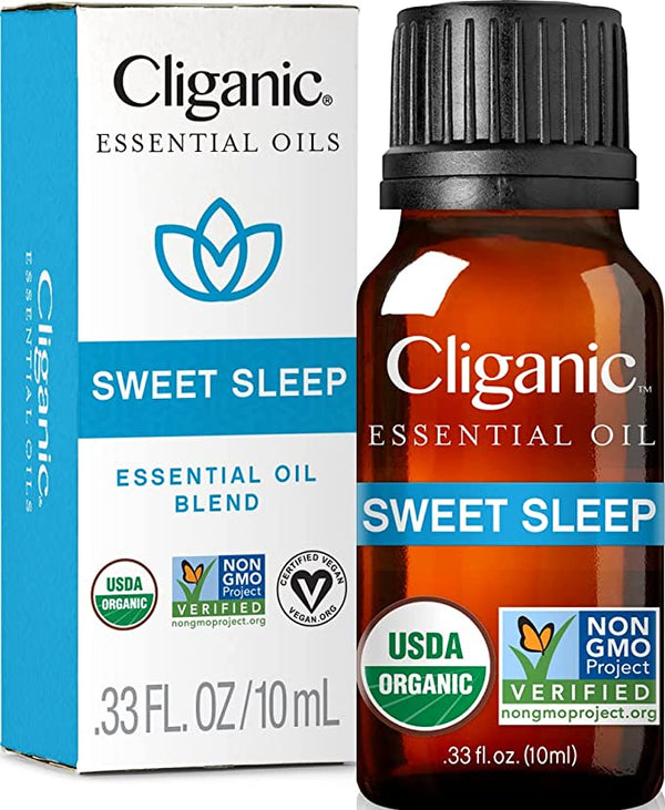 Cliganic Essential Oils Certified Organic Aromatherapy Set, 6 Ct, 6/Count -  Harris Teeter