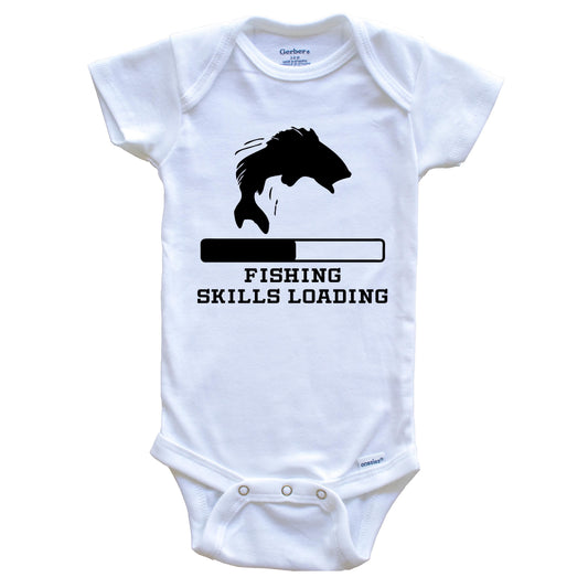 Fishing Skills Loading Funny Sports Humor Infant Toddler T-Shirt – Really  Awesome Shirts