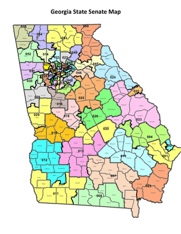 georgia congressional maps 2022