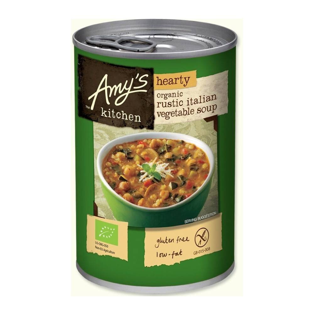 Picture of Amy's Kitchen Organic Hearty Rustic Italian Soup - 397g