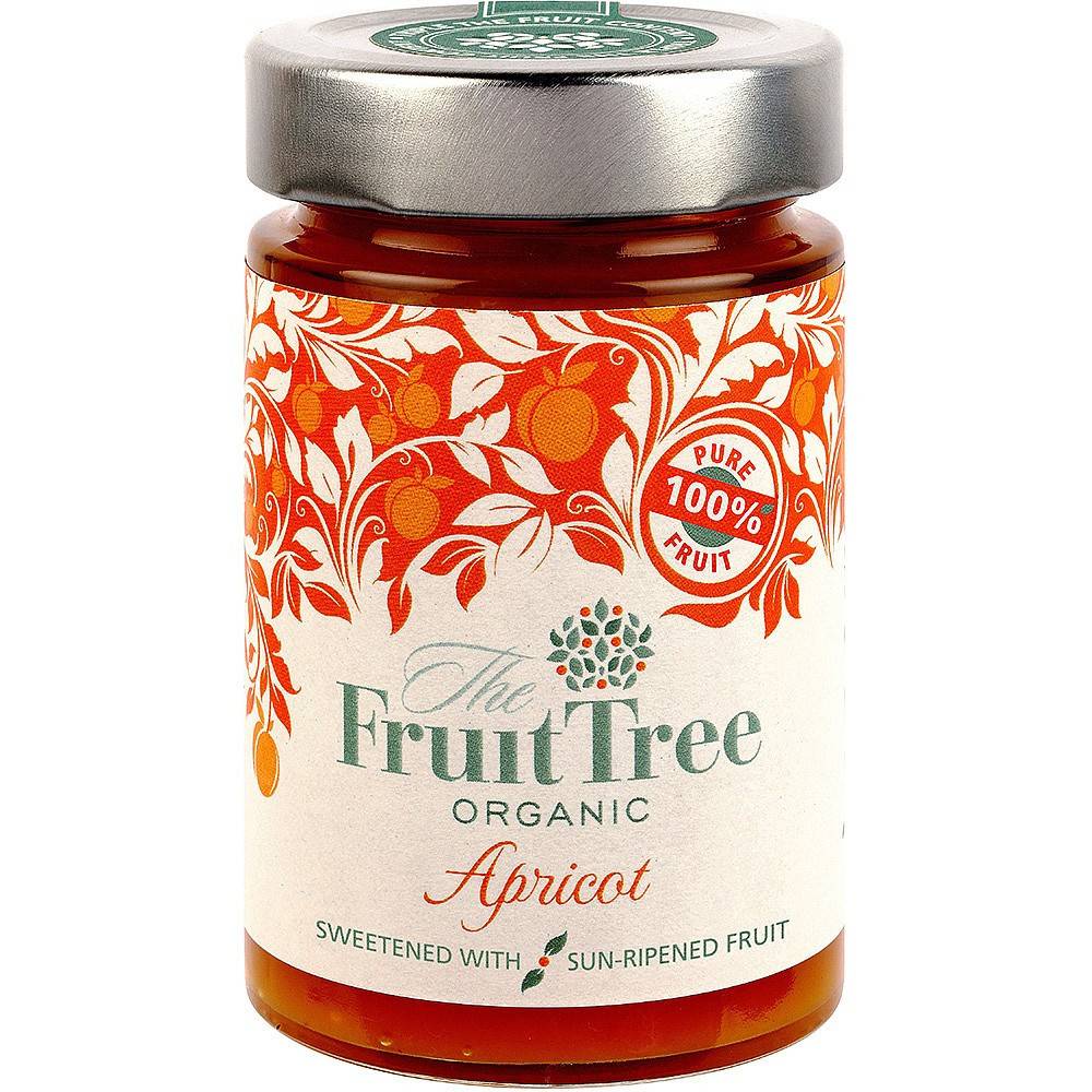 Picture of The Fruit Tree Organic Apricot Spread 250g