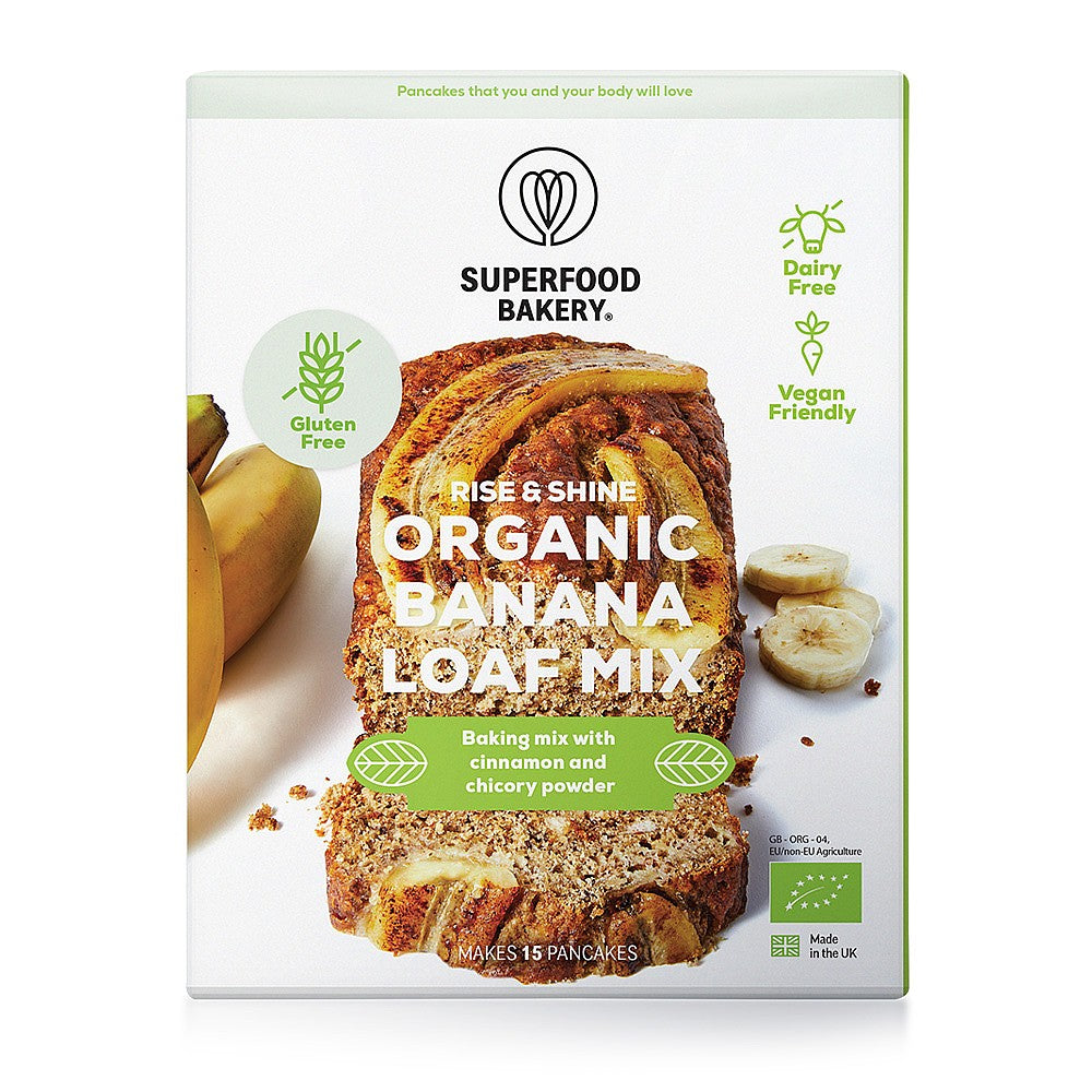 Picture of Superfood Bakery Rise & Shine Organic Banana Loaf Mix 255g