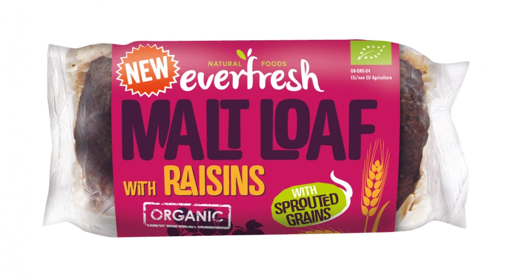 Picture of Everfresh Organic Malted Raisin Loaf - 290g