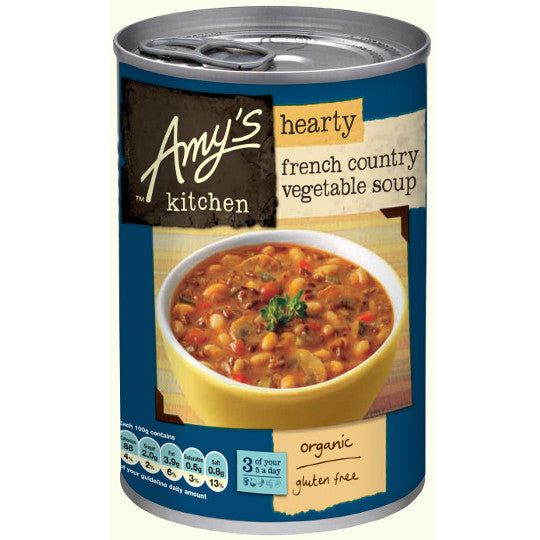 Picture of Amy's Kitchen Organic French Country Vegetable Soup - 408g