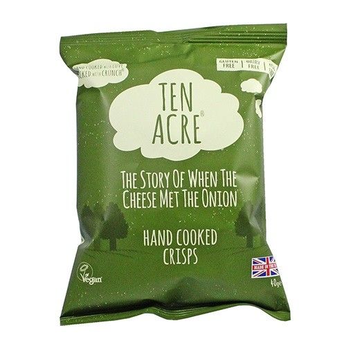 Picture of Ten Acre Cheese & Onion Crisps 40g