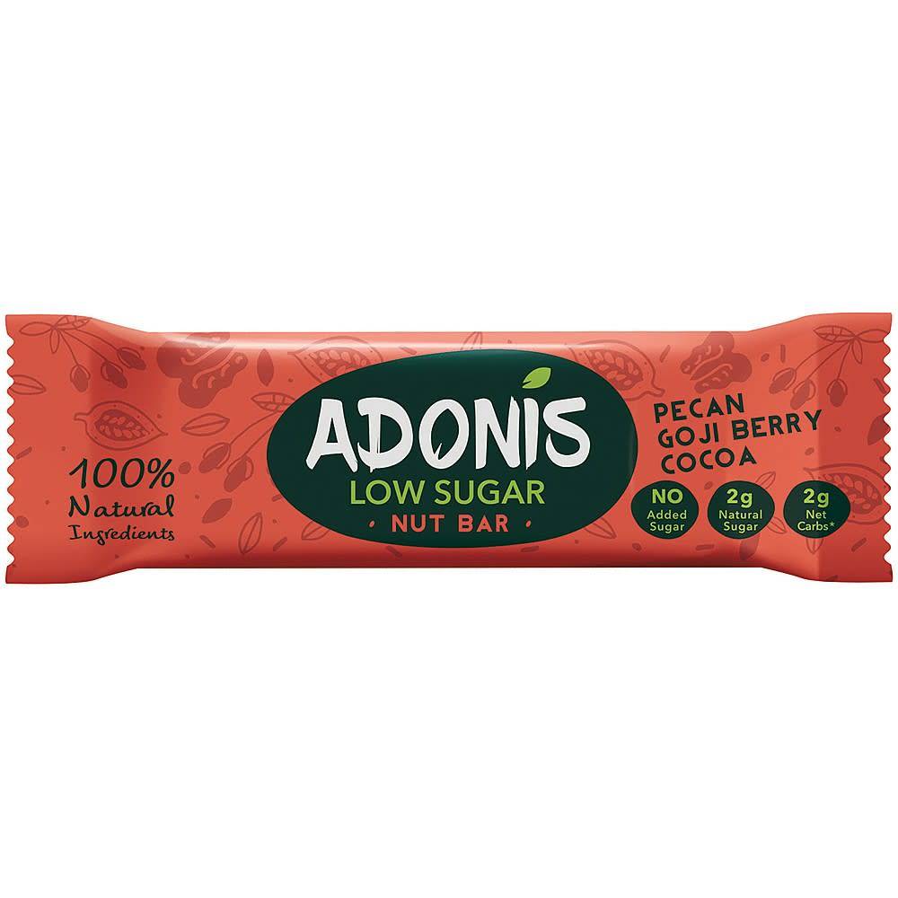 Picture of Adonis Pecan Goji Berry Cocoa Bar 35g