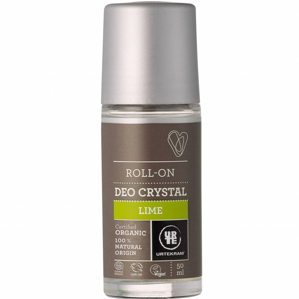 Picture of Urtekram Roll On Crystal Deodorant Lime 50ml