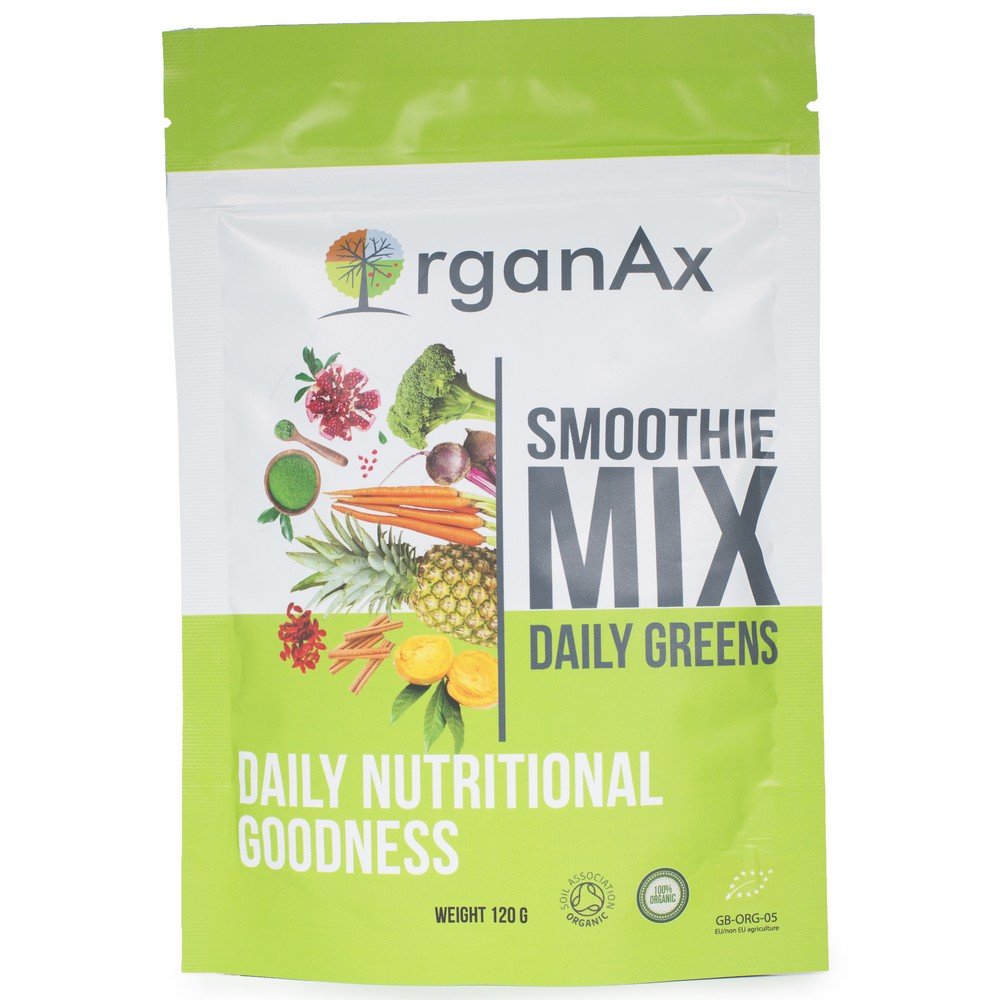 Picture of Organax Organic Daily Green Superfood Pouch 120g