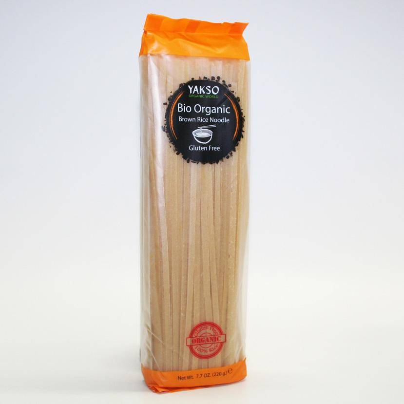 Picture of Yakso Organic Brown Rice Noodles 220g
