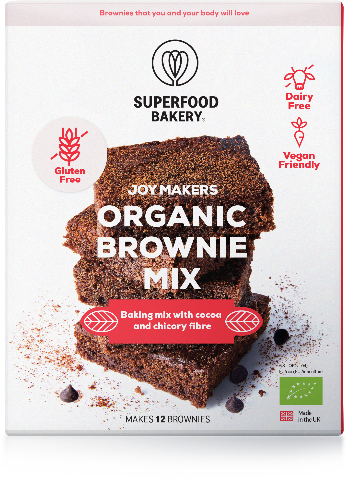 Picture of Superfood Bakery Joy Makers Brownies Mix 287g