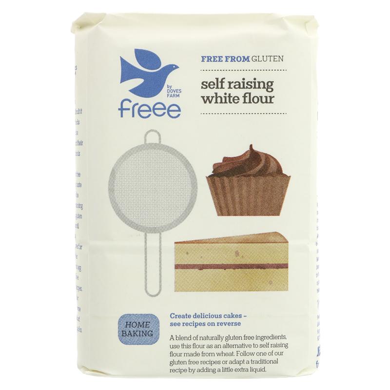 Picture of Doves Farm White Self Raising Flour Gluten Free 1kg