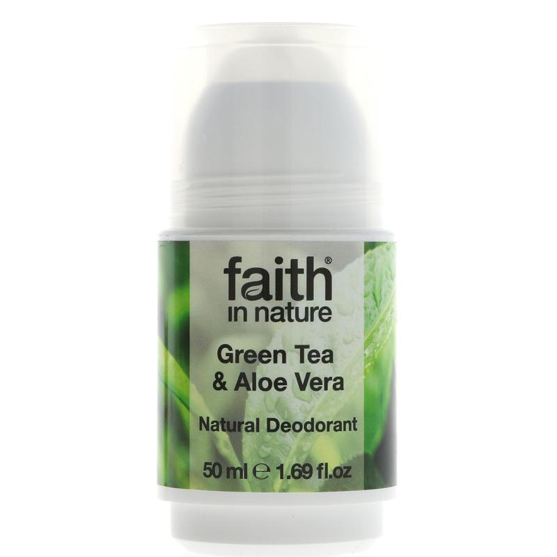 Picture of Faith in Nature Aloe & Green Tea Deodorant 50ml
