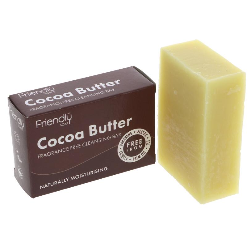 Picture of Friendly Soap Cleansing Bar - Cocoa Butter 95g