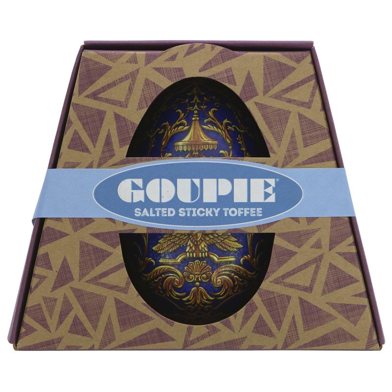 Picture of Goupie Salted Sticky Toffee Egg 100g