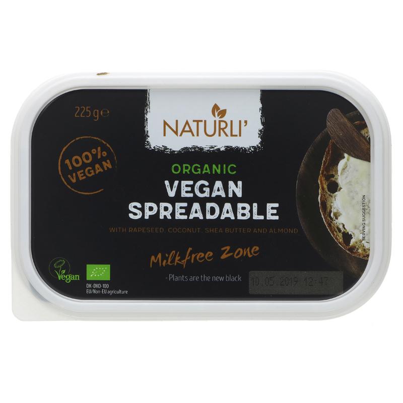 Picture of Naturli Organic Vegan Spreadable 'Butter' 225g