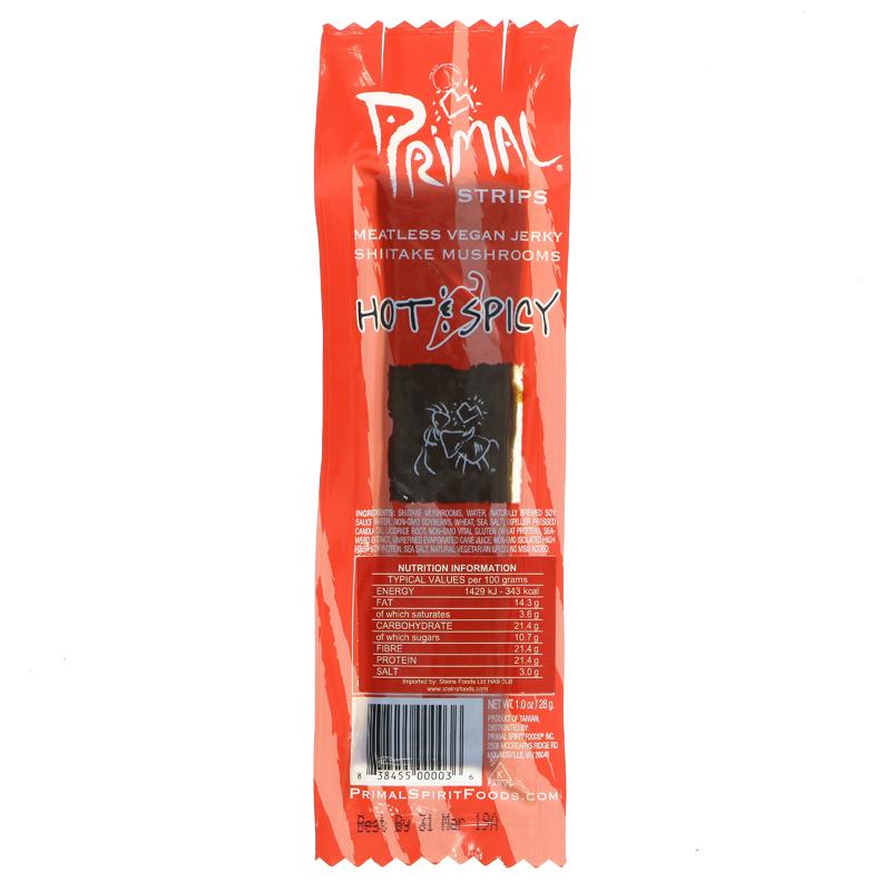 Picture of Primal Strips Hot & Spicy Jerky 28g