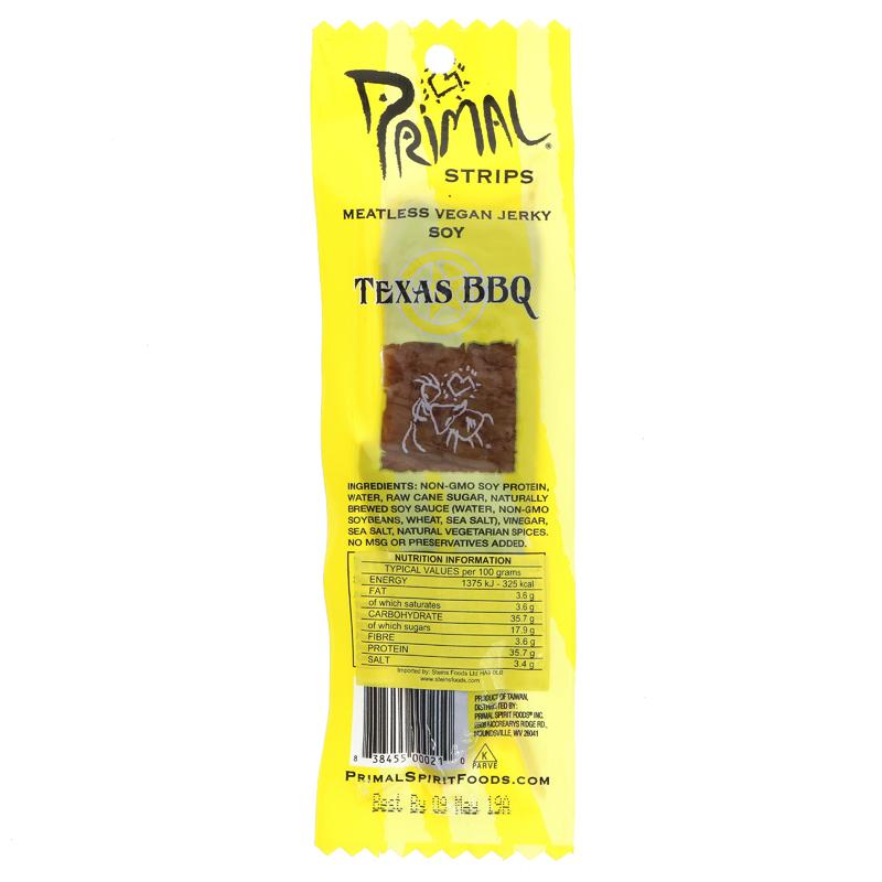 Picture of Primal Strips Strips Texas Bbq Jerky 28g