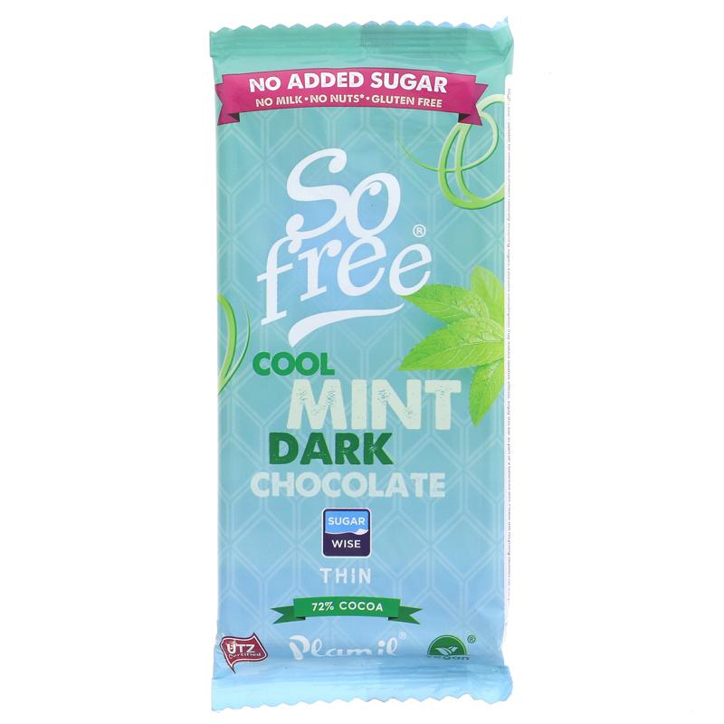 Picture of So Free No Added Sugar Mint Dark Chocolate 80g