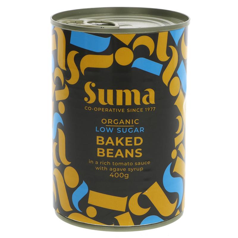 Picture of Suma Organic Low Sugar Baked Beans - 400g