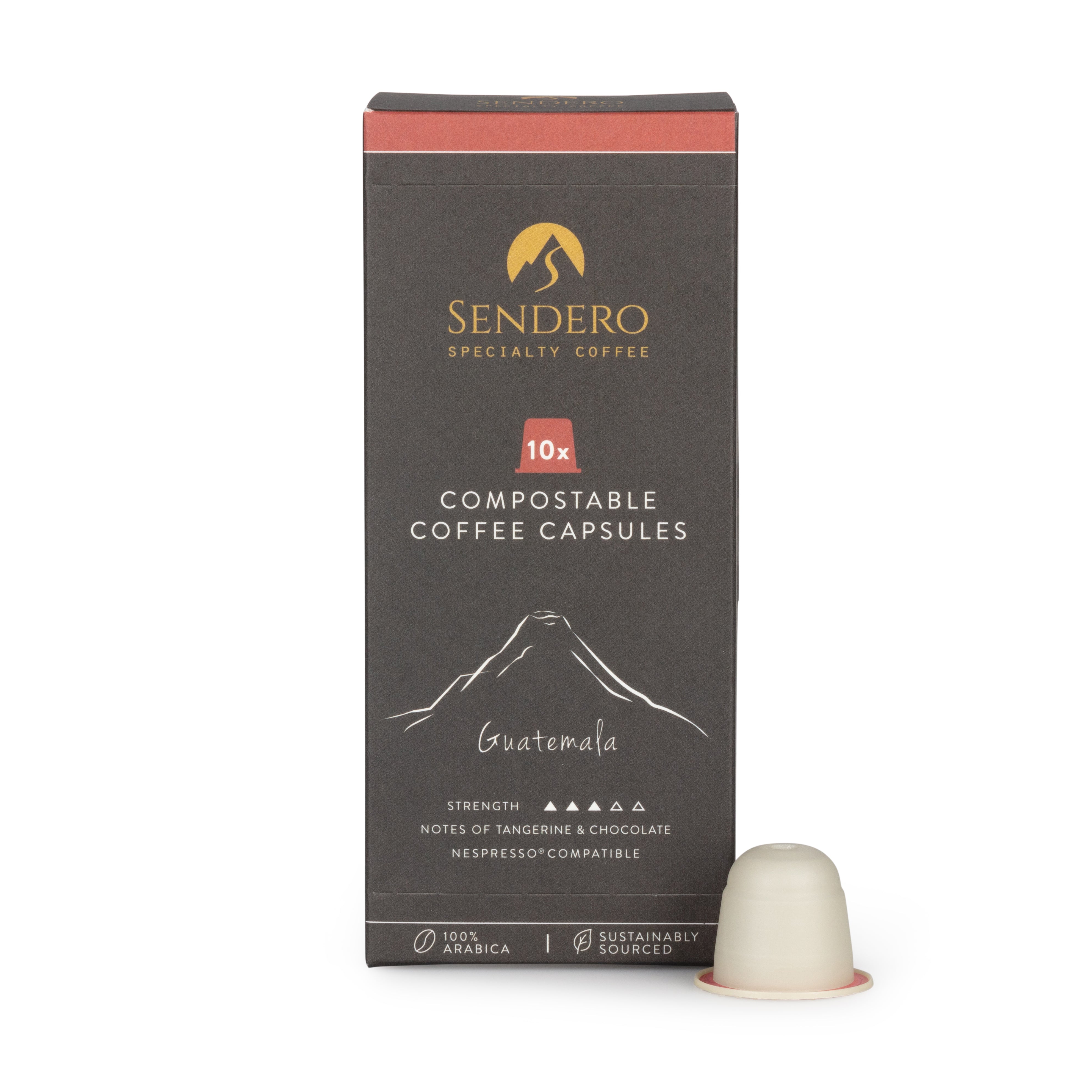 Picture of Sendero Compostable Coffee Capsules (10 capsules) - Guatemala