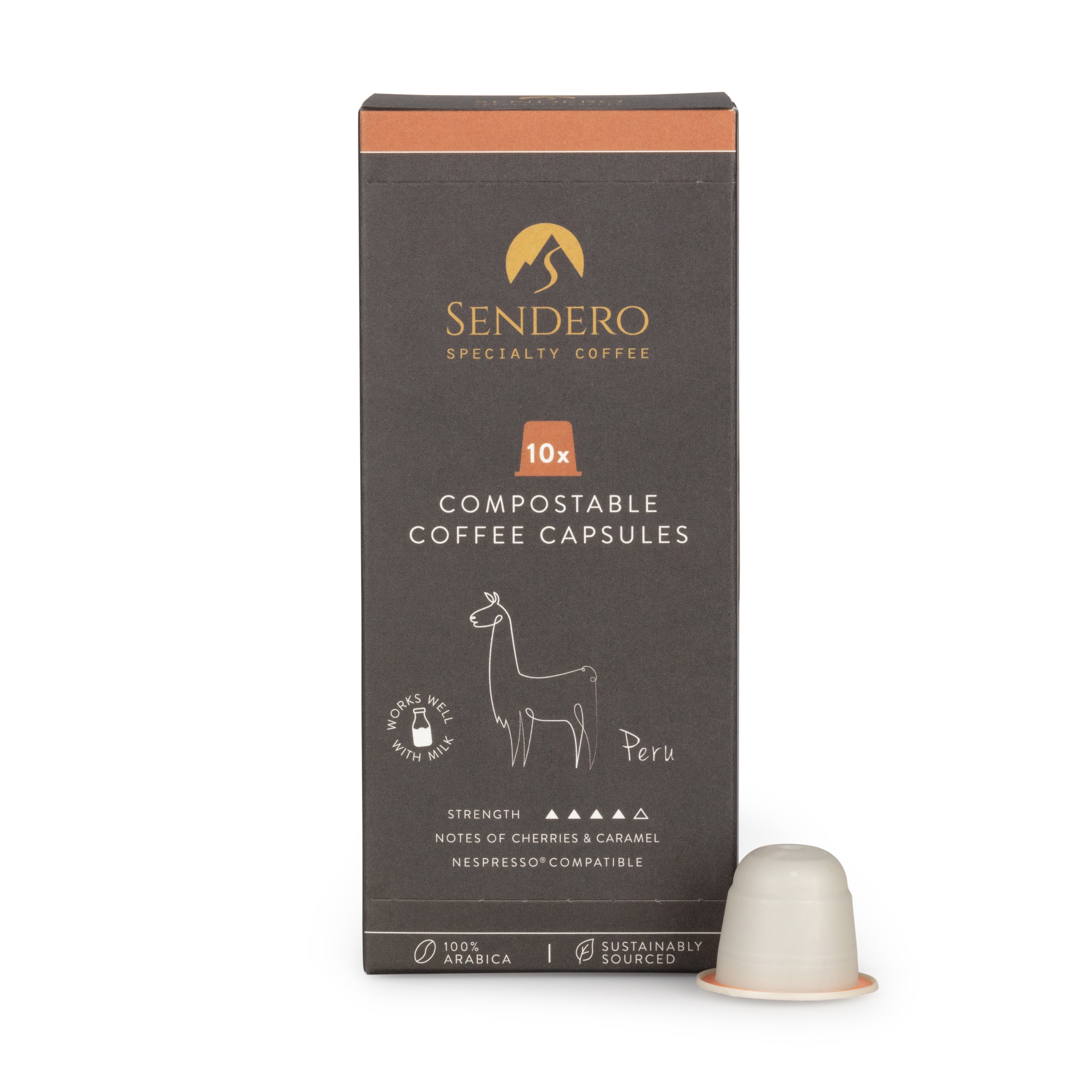 Picture of Sendero Compostable Coffee Capsules (10 capsules) - Peru