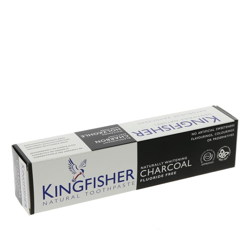 Picture of Kingfisher Charcoal Naturally Whitening Toothpaste 100ml
