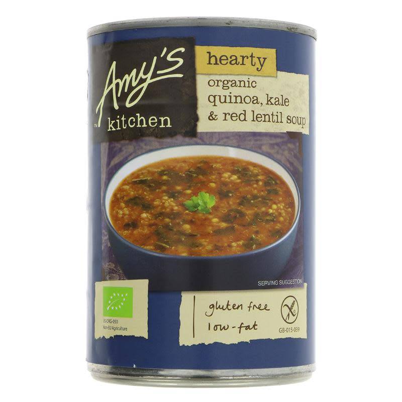 Picture of Amys Quinoa Kale Red Lentil Soup - 408g