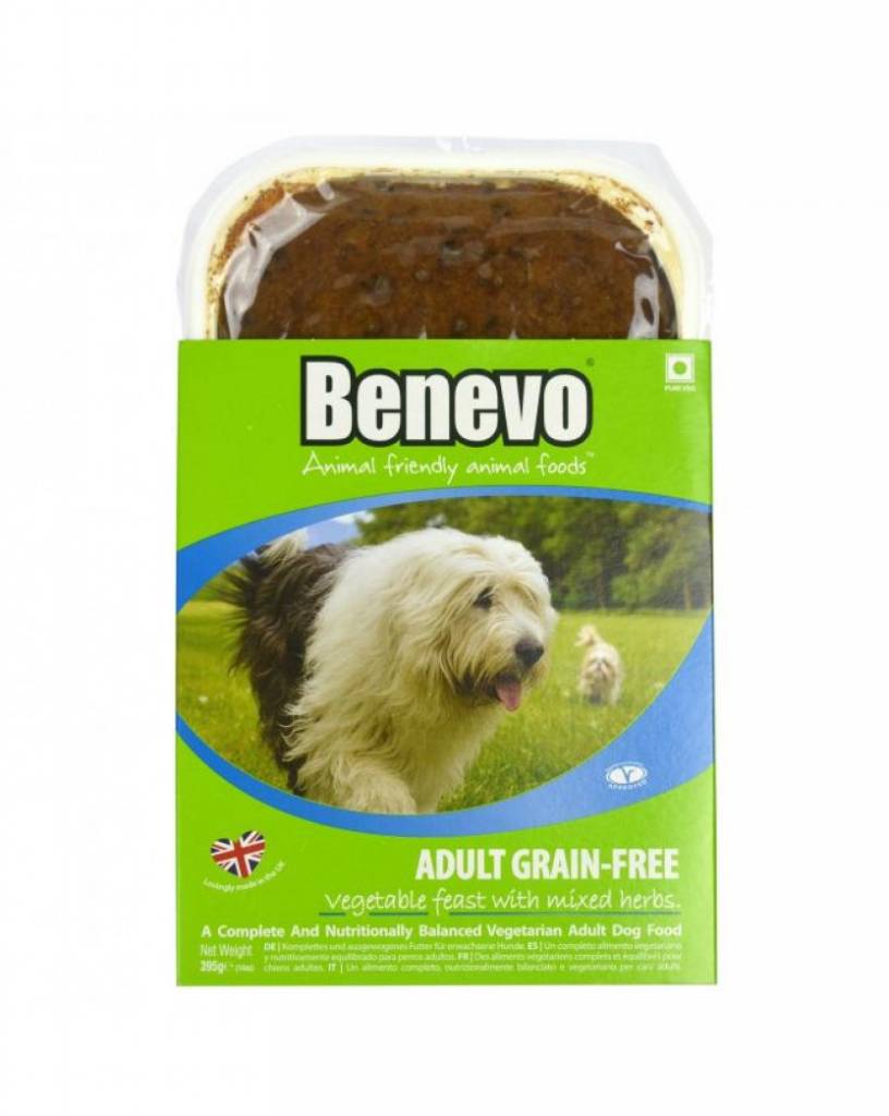 Picture of Benevo Adult Grain-Free Vegetable Dog Food - 395g