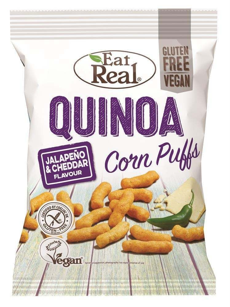 Picture of Eat Real Quinoa Puffs Jalapeno 113g