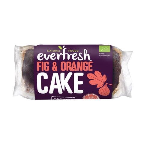 Picture of Everfresh Organic Fig and Orange Cake 400g