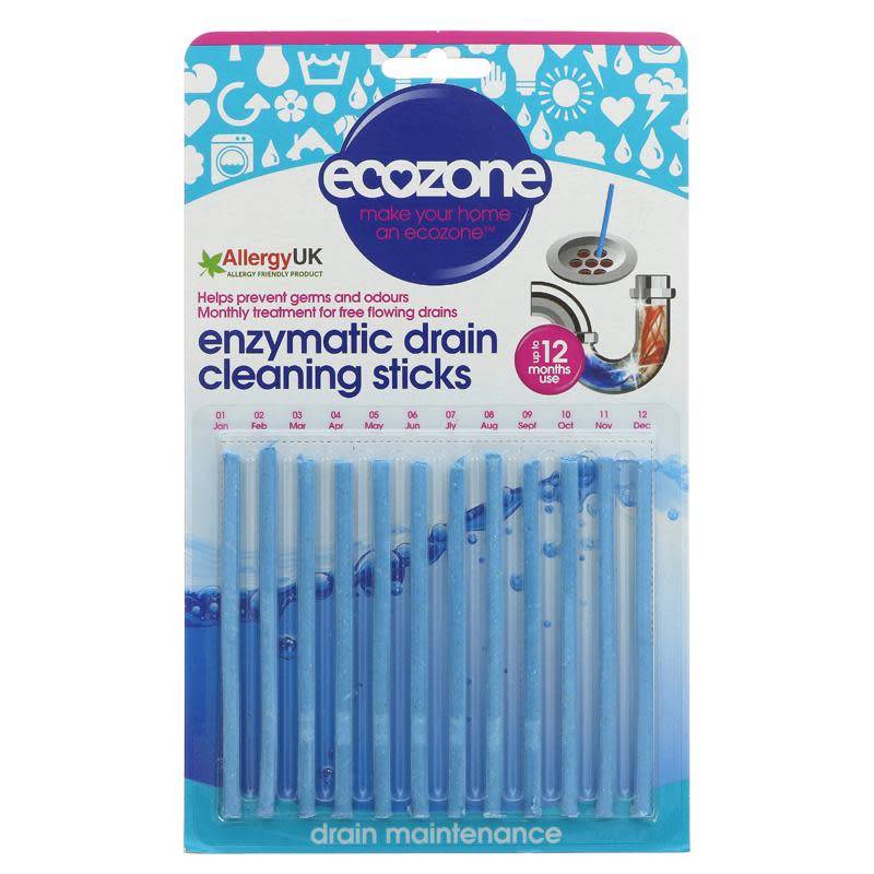 Picture of Ecozone Enzymatic Drain Sticks - 12 x 23g
