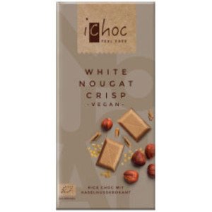 Picture of iChoc White Nougat Crisp 80g