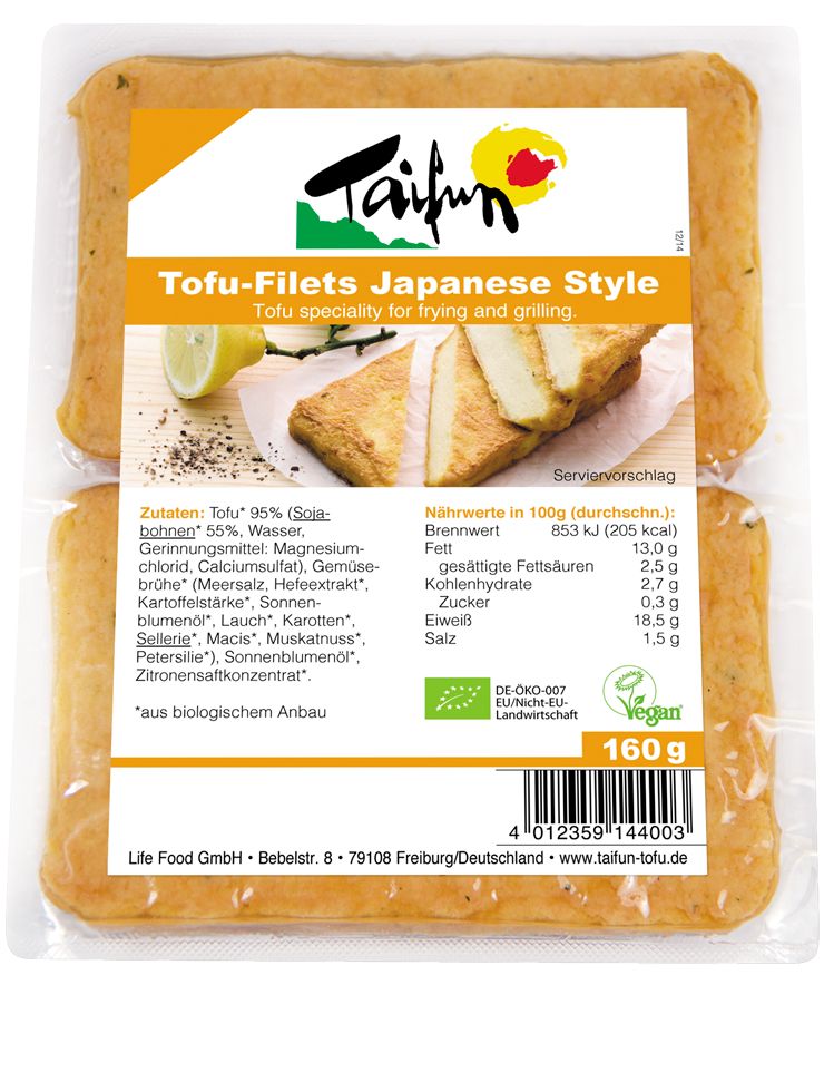 Picture of Taifun Tofu Filets Japanese Style 160g