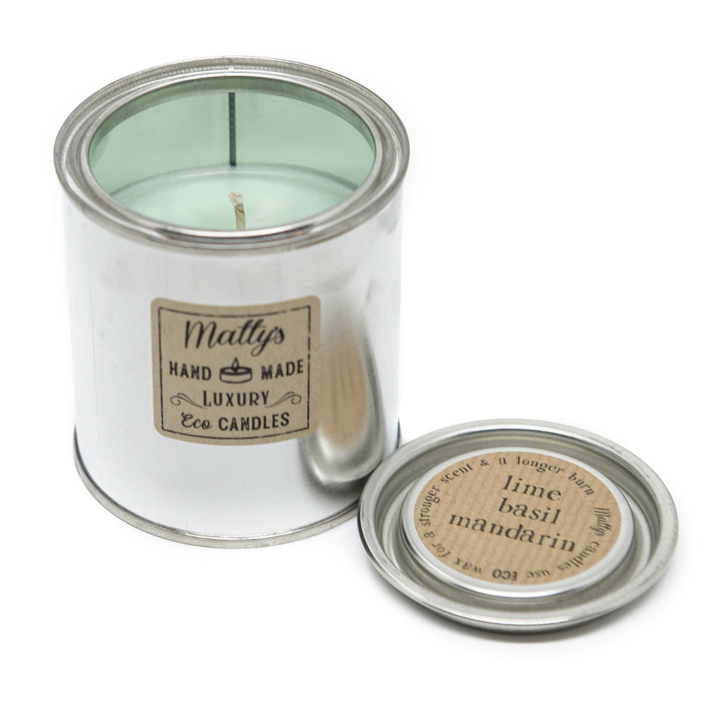 Picture of Matty's Candles Lime, Basil and Mandarin Candle