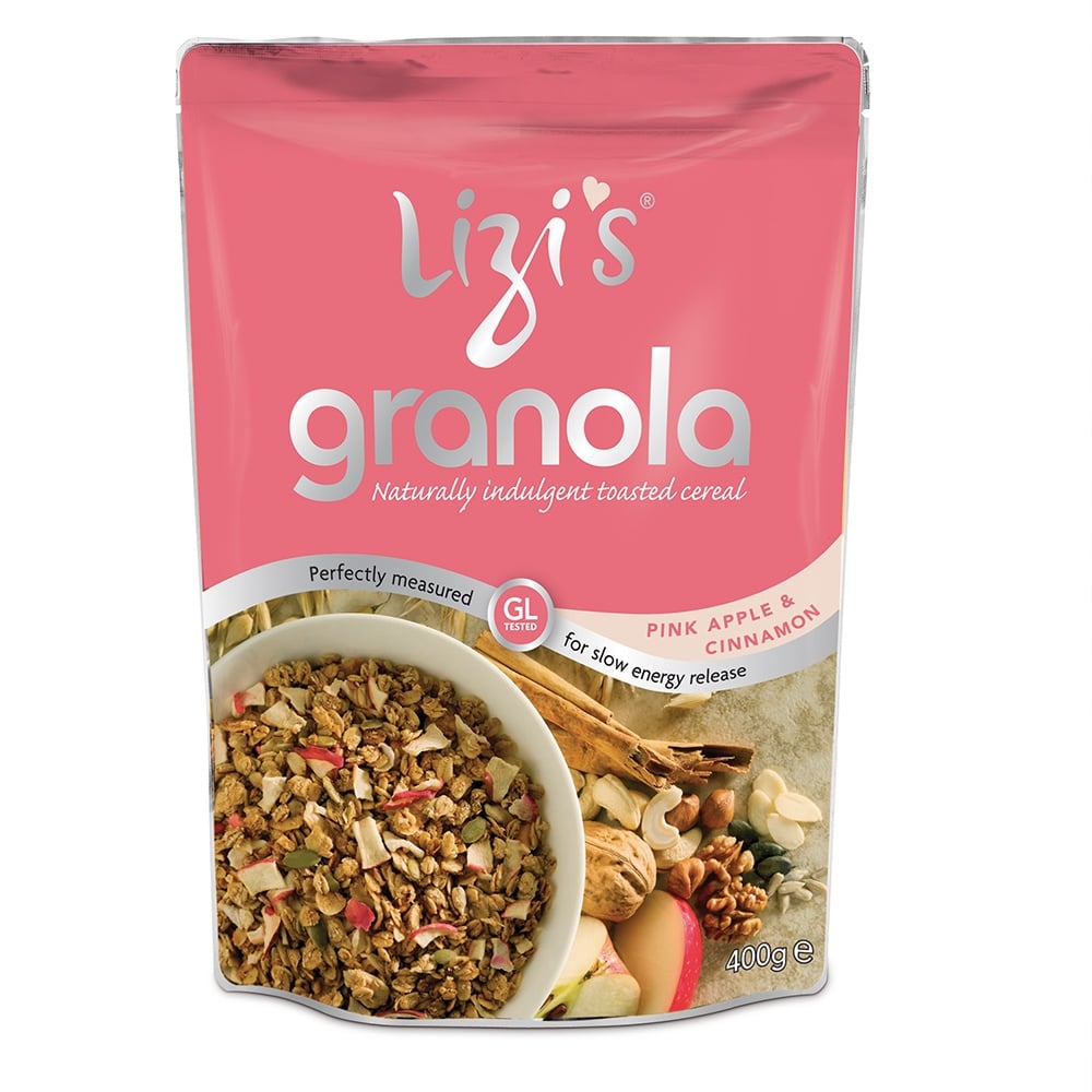 Picture of Lizi's Pink Apple Cinnamon Granola 400g