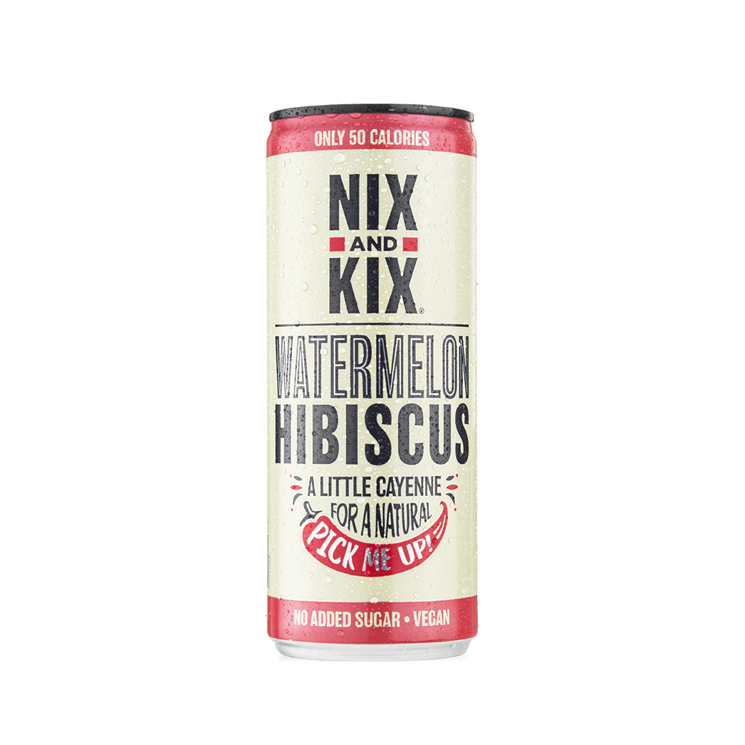 Picture of Nix and Kix Watermelon & Hibiscus Soft Drink 250ml