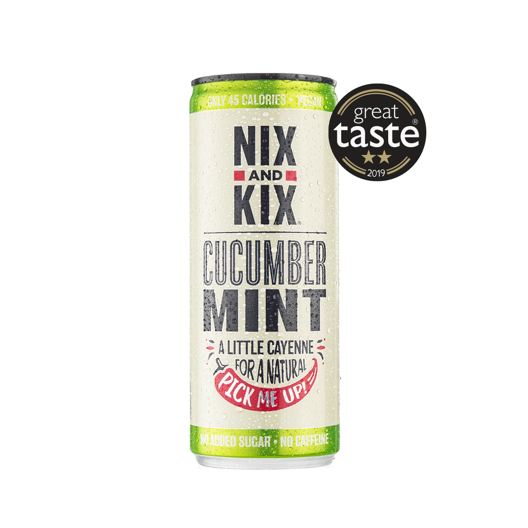 Picture of Nix and Kix Cucumber & Mint Soft Drink 250ml