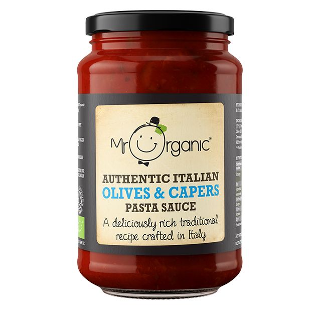 Picture of Mr Organic Authentic Italian Capers&Olives Pasta Sauce - 350g