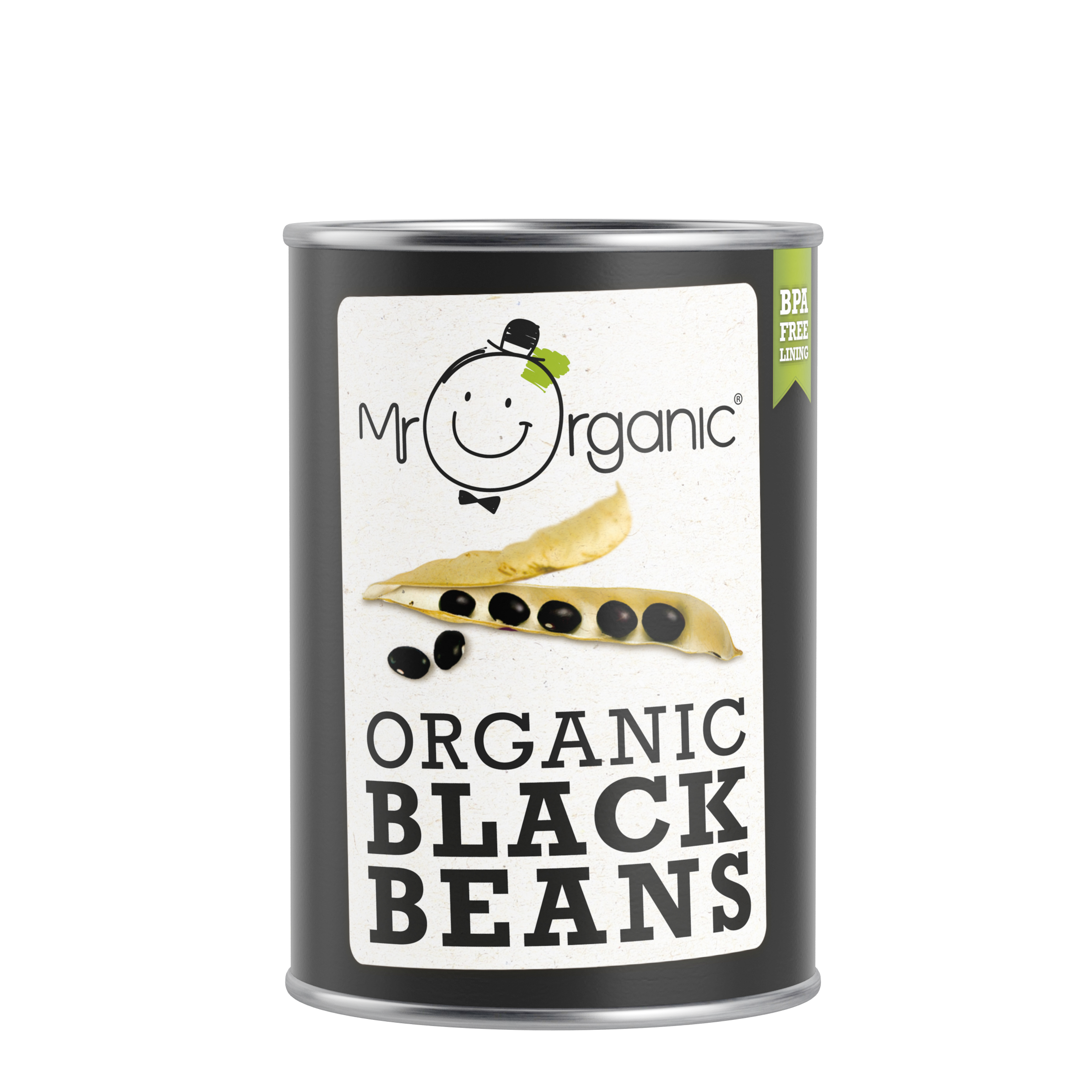 Picture of Mr Organic Black Beans - 400g