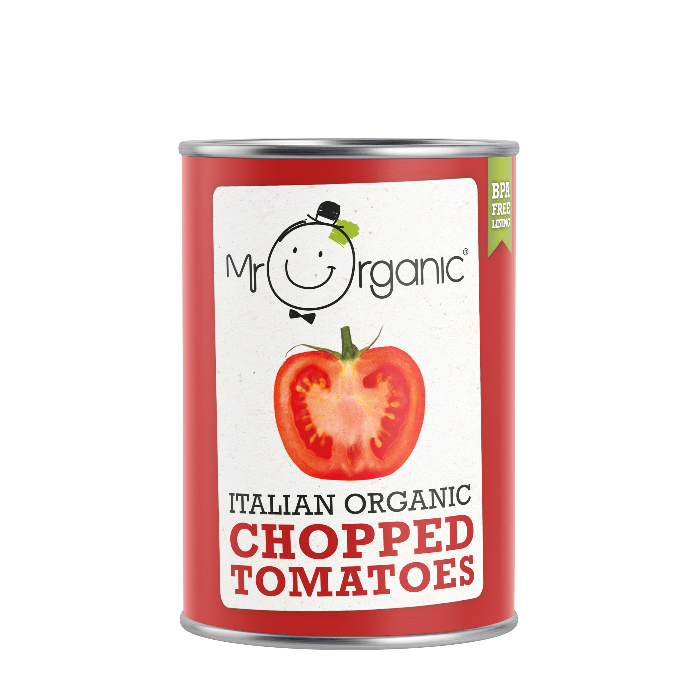 Picture of Mr Organic Chopped Tomatoes - 400g