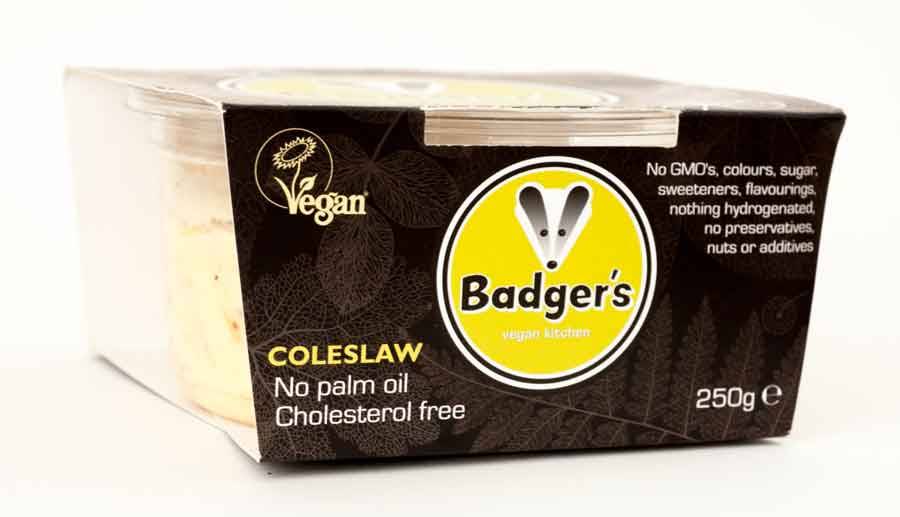 Picture of Badger's Coleslaw 250g USE BY 09/05/21