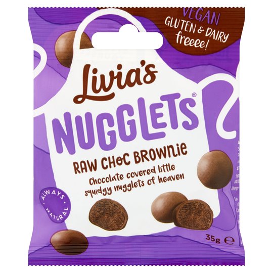 Picture of Livia's Nugglets Raw Choc Brownie 35g