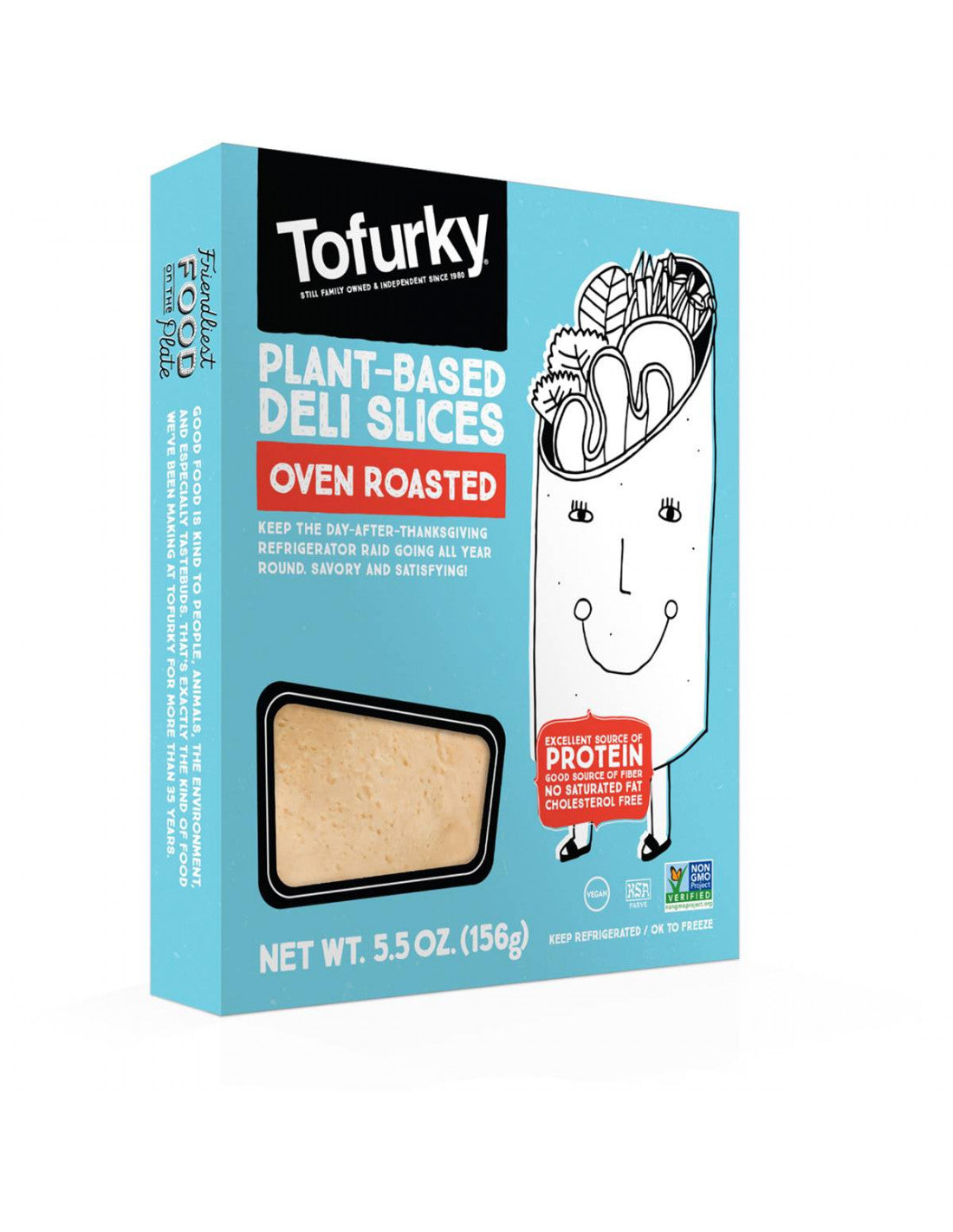 Picture of Tofurky Oven Roasted Deli Slices 156g