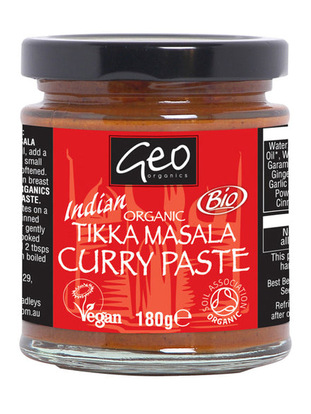 Picture of Geo Organics Indian Tikka Masala Paste 180g