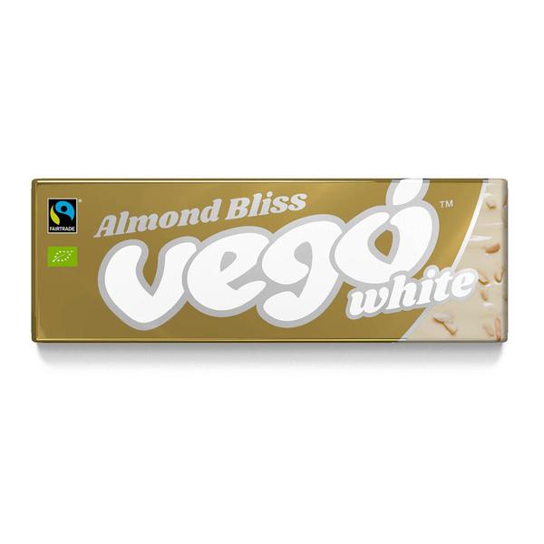 Picture of Vego Almond Bliss White Chocolate Bar 50g