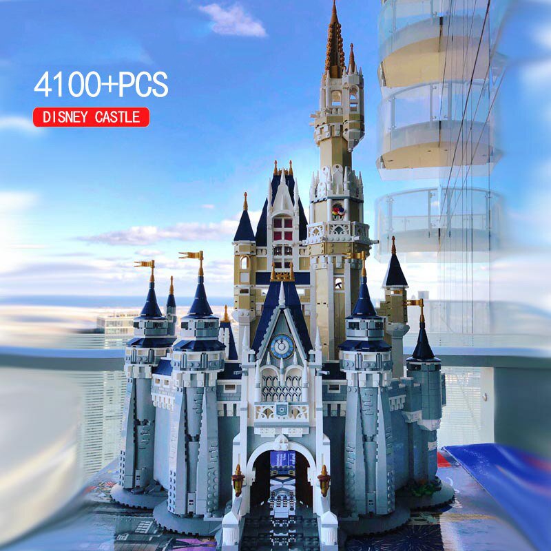Block Castle Building Blocks Bricks Compatible With Lego Disneys Castle Toys Gifts For Children