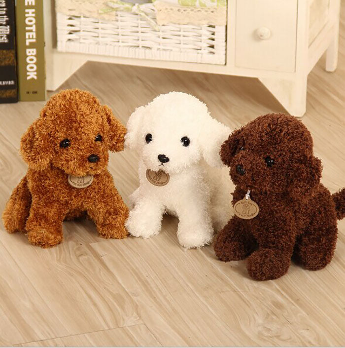 Dog Teddy Bears Simulation Lady Stuffed Toys Dolls