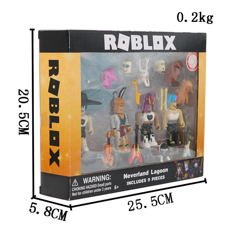 Roblox Toys Celebrity Collection Superstars Pvc Set Model Figurines To Lusy Store - roblox superstars mix match set toy gift