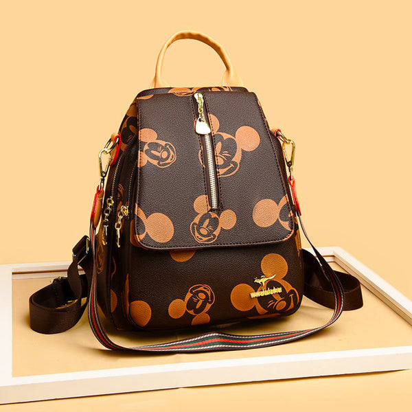 Mickey Backpacks Women's Backpack Luxury Multifunctional Fashion B71